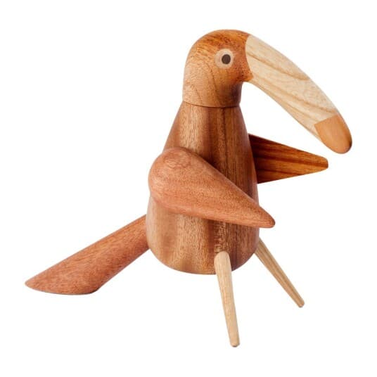 Spring Copenhagen - The Pepper Bird pepperkvern 15 cm mahogni