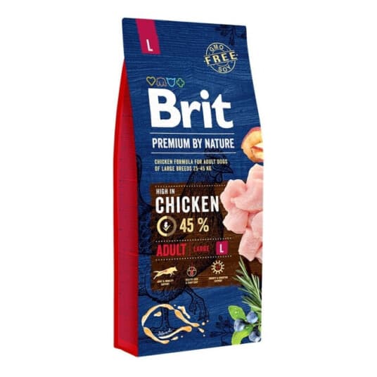 Brit Premium By Nature Adult L 15 Kg