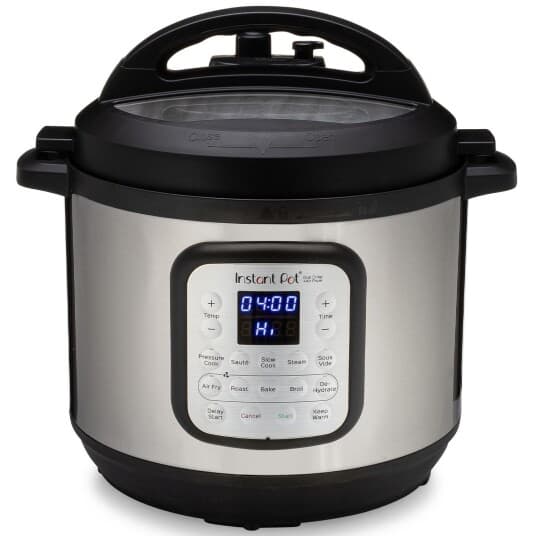 Instant Pot Duo Crisp 8 Multicooker - Farge: Rustfritt Stål