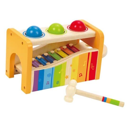 Hape Xylophone Xylophone And Hammer Game