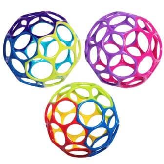 Oball - Classic Ball 10 Cm - Blue/Green (12288) /Baby And Toddler Toys /Multi