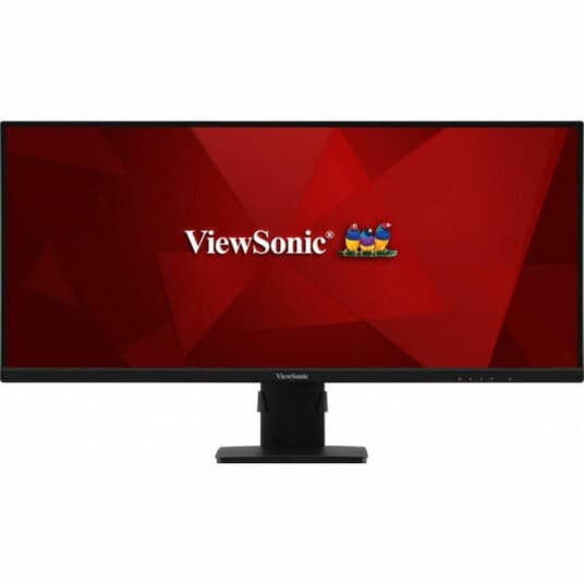 Viewsonic Va3456-Mhdj - Led-Skjerm - 86,4 Cm (34") (34,1" Synlig) - 3440 X 1440 Ultra Wqhd @ 75 Hz - Ips - 400 Cd/M² - 1000:1 - Hdr10 - 4 Ms - 2Xhdmi, Skjermport