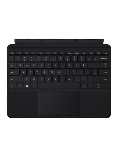 Microsoft Surface Go Type Cover - Keyboard - Med Styreflate, Akselerometer - Bakgrunnsbelyst - Engelsk - Svart - Kommersiell - For Surface Go, Go 2