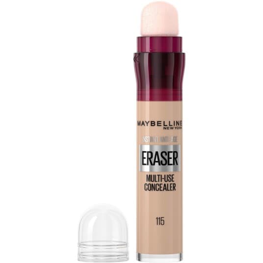 Maybelline Maybelline Instant Anti-Age Eraser Concealer Face Korrigerer Z Gąbeczką 115 Warm Light 6.8Ml