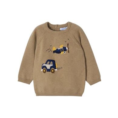 Mayoral Sweater kjøretøy beige