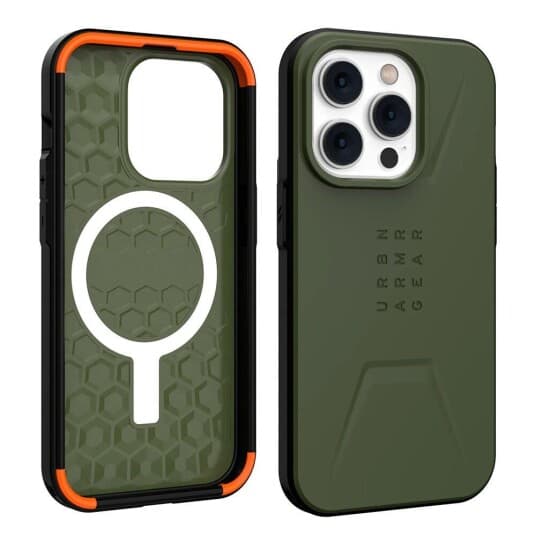 UAG Civilian MagSafe - olive - iPhone 14 Pro