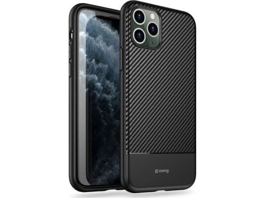 Crong Crong Prestige Carbon Cover Etui Do Iphone 11 Pro (Czarny)