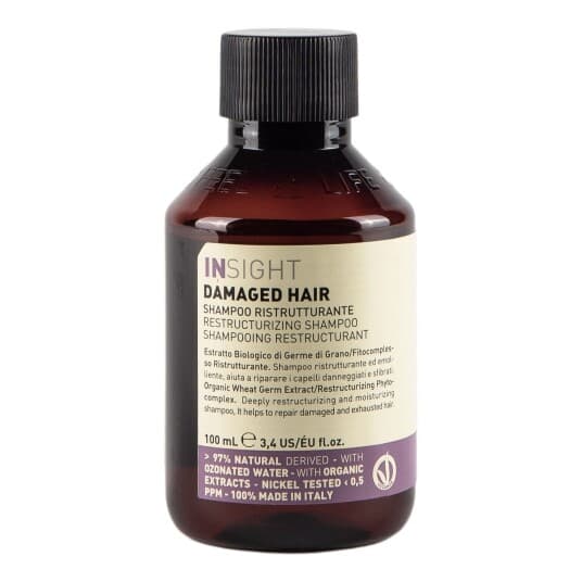 Insight_Damaged Hair Shampoo For Skadet Hår 100Ml