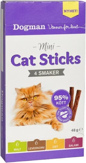 Dogman Cat Sticks Mini 48G