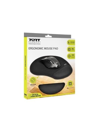 PORT DESIGNS PORT Connect ERGONOMIC MOUSE PAD - musematte