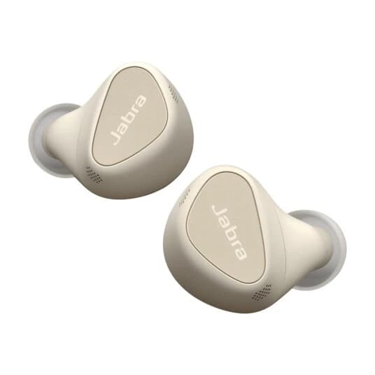 Jabra Elite 5 Beige, Gull Mfi, Qi, Fcc, Ised, Ce, Proposition 65, Google Assistant, Amazon Alexa, Fast Pair, Spotify Tap