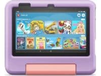 Amazon Fire 7 Kids Tablet (2022) Wifi 16 Gb, Med Lilla Etui, Uten Reklame