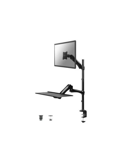 Neomounts by Newstar NEOMOUNTS FPMA-D500KEYB Keyboard & Mouse Desk Mount for flatscreens 10-27inch 9kg VESA 75x75 or 100x100mm 2 pivot black