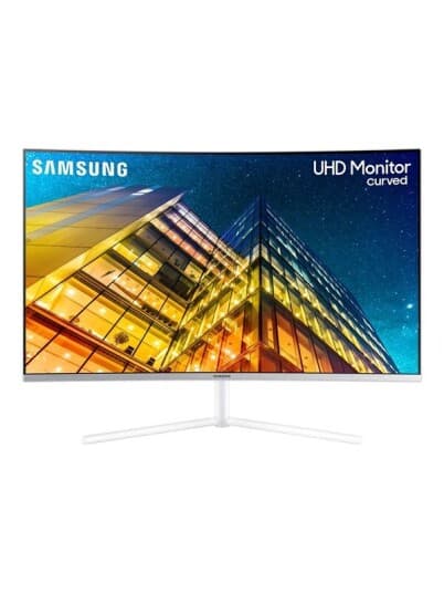 Samsung U32R591CWP - UR59C Series - LED-skjerm - kurvet - 32" (31.5" synlig) - 3840 x 2160 4K @ 60 Hz - VA - 250 cd/m² - 2500:1 - 4 ms - HDMI, Displa