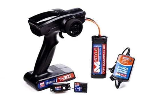 R/C Set - Radioset, Servo, Battery And Charger