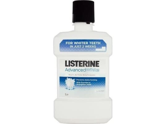 Listerine Advanced White Mouthwash 1000Ml