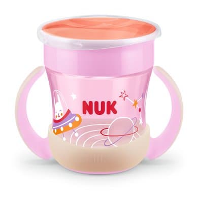 NUK Drikkekopp Mini Magic Cup Night , 160ml, rosa