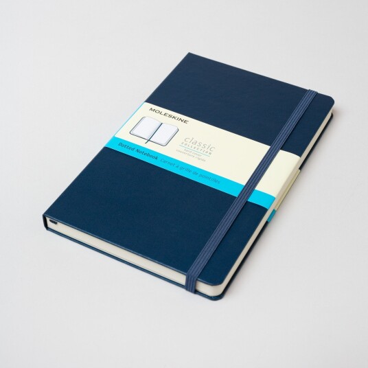 Moleskine 805.83.4171.543.7, Monokromatisk, Blå, Matt, 70 G/M², Innbundet (Hardcover), Voksen