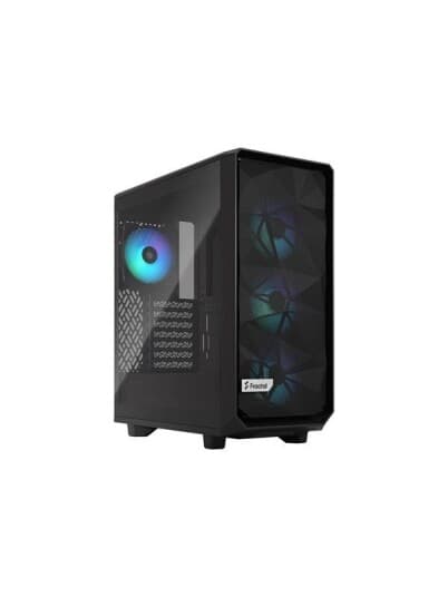 Fractal Design Meshify Meshify 2 Compact - Mid Tower - Atx - Sidepanel Med Vindu (Herdet Glass) - Ingen Strømforsyning (Atx) - Sort Tg Lys Fargetone - Usb/Lyd