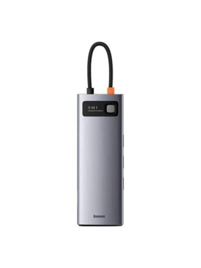 Baseus Cahub-Cu0g, Koblet Med Ledninger (Ikke Trådløs), Usb 3.2 Gen 1 (3.1 Gen 1) Type-C, Grå, 4K Ultra Hd, 60 Hz, Hdmi, Usb 2.0, Usb 3.2 Gen 1 (3.1 Gen 1) Type-A, Usb 3.2 Gen 1 (3.1 Gen 1) Type-C