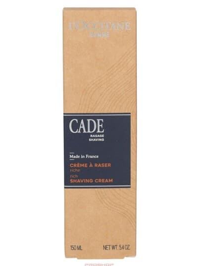 L'occitane Homme Cade Barberkrem - Mand - 150Ml