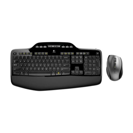 Logitech Wireless Desktop Mk710 - Tastatur- Og Mussett - Trådløs - 2.4 Ghz - Nordisk