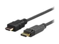 Vivolink Pro - Adapterkabel - Displayport Hann Til Hdmi Hann - 1.5 M - Skjermet - Formstøpt