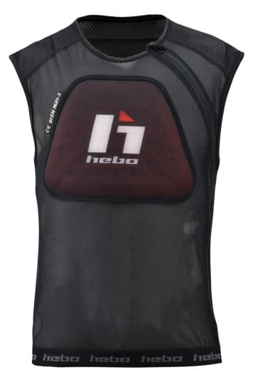 Hebo Crossbeskyttelsesvest  Defender Pro Svart