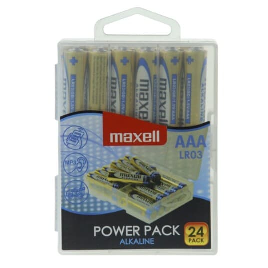 Maxell Lr03 - Batteri 24 X Aaa - Alkalisk