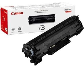 Canon Crg-725 - Svart - Original - Tonerpatron - For I-Sensys Lbp6000, Lbp6000b, Lbp6020, Lbp6020b, Lbp6030, Lbp6030b, Lbp6030w, Mf3010