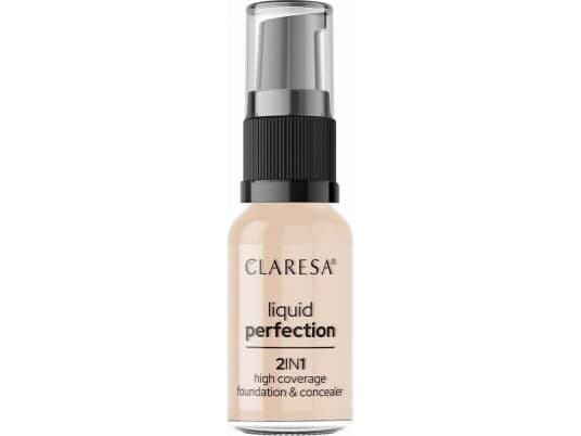 Claresa Claresa Liquid Perfection 2W1 102 Warm Medium 18G