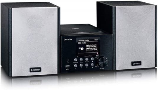 Lenco Mc-250 - Mikrosystem - 2 X 12 Watt - Sort