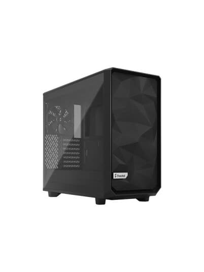 Fractal Design Meshify 2 Lite - Tower - Utvidet Atx (E-Atx) - Sidepanel Med Vindu (Herdet Glass) - Ingen Strømforsyning (Atx) - Sort Tg Lys Fargetone - Usb/Lyd