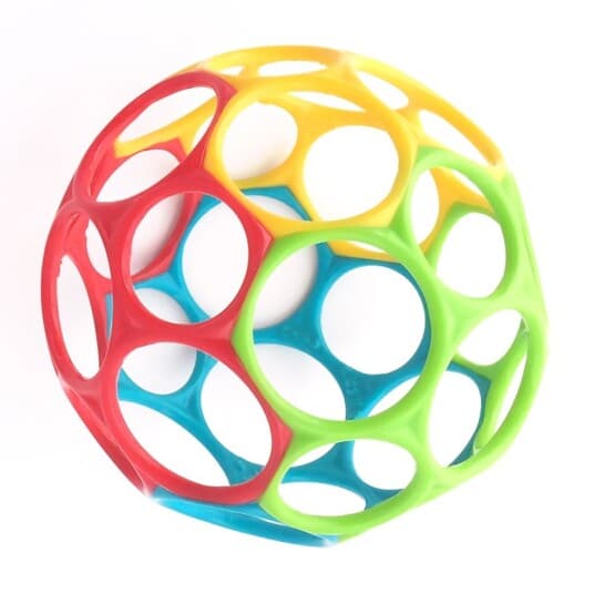 Oball - Classic Ball 10 Cm - Multicolor (10340) /Baby And Toddler Toys /Multi