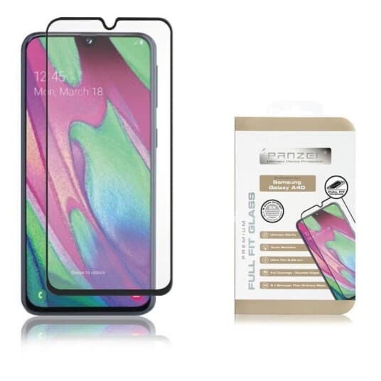 Panzer Full-Fit Glass, Galaxy A40 - Screen Glass