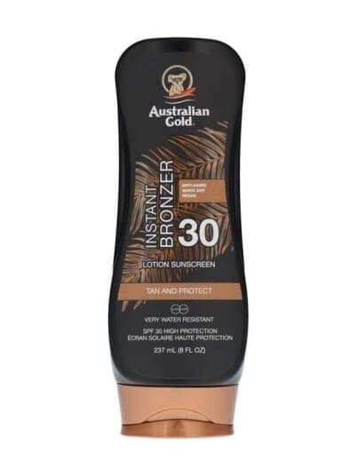 Australian Gold Australian Gold Sunscreen Lotion Spf30 Beskyttende Kroppslotion Mot Solen Med Bronzere, 237 Ml