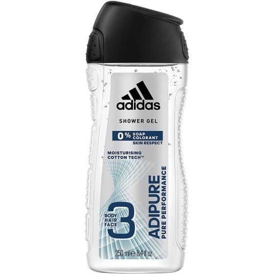 3 In 1 Adipure Pure Performance Shower Gel.