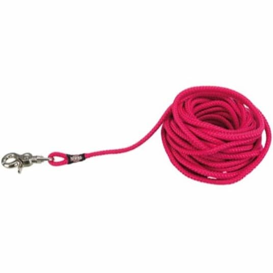 Trixie Sporline, Quick Release, Rund,S-L: 20M/Ø 6Mm, Fuchsia