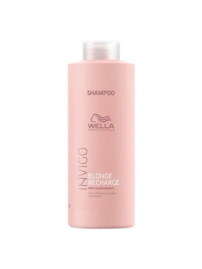 Wella Professionals Invigo Blonde Recharge Cool Blonde Shampoo 1000 Ml