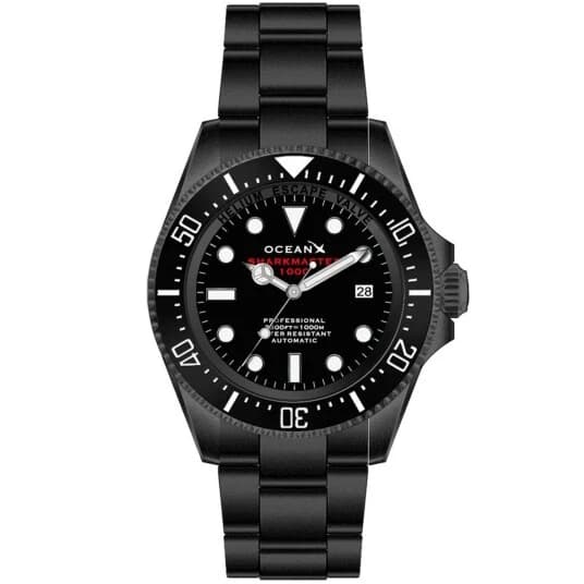 OceanX Sharkmaster 1000 SMS1021 - Herre - 44 mm - Analog - Automatisk - Safirglass