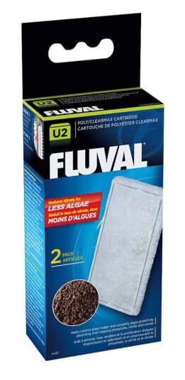 Fluval -Poly/Clearmax Filter Cartridge Fluval U2 - (126.2481)