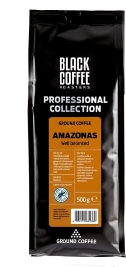 Filterkaffe Bki Black Coffee Roasters Amazonas, 500 G