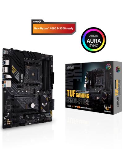 ASUS TUF GAMING B550-PLUS - hovedkort - ATX - Socket AM4 - AMD B550