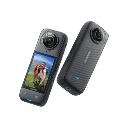 Insta360 X4 - 360° actionkamera - 8K / 30 fps - 72 MP - Wi-Fi, Bluetooth op til 10 m - sort