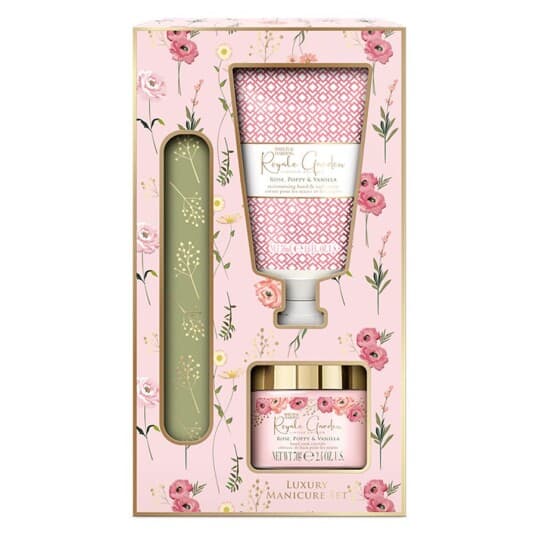 Hand Care Gift Set Růže, Poppy &Amp  Vanilla 3 Pcs