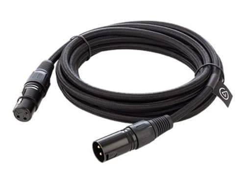 Elgato 10Cal9901, Xlr (3-Pins), Hannkontakt, Xlr (3-Pinners), Hunnkontakt, 3 M, Svart