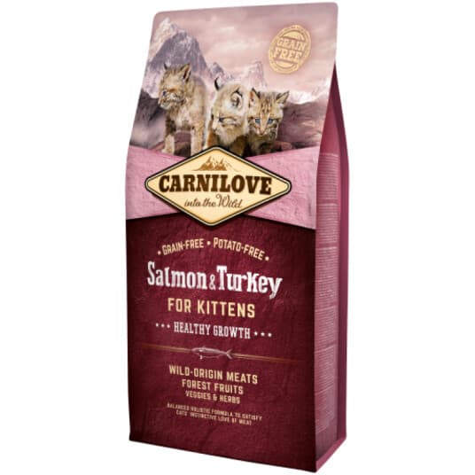 Carnilove Salmon Og Turkey For Kittens – Healthy Growth 2 Kg