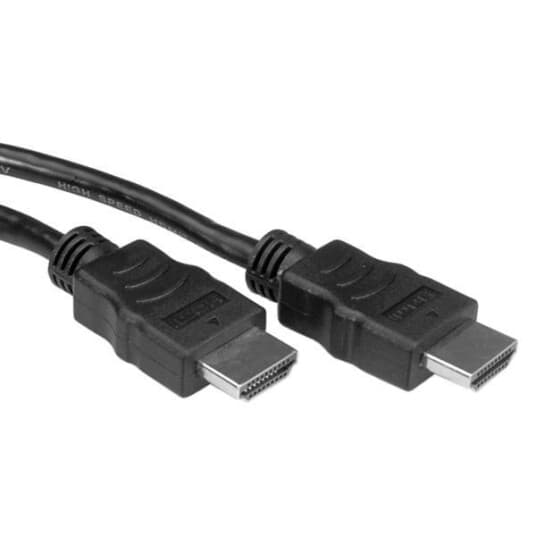 Verdi - Video/Lyd/Nettverkskabel - Hdmi - Hdmi, 19-Pinners (M) - Hdmi, 19-Pinners (M) - 1 M - Skjermet - Sort (11.99.5731)