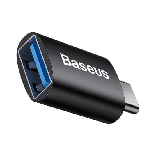 Baseus Ingenuity, Usb Type-C, Usb 2.0, Hankjønn, Sort, 10 Gbit/S, 16,4 Mm