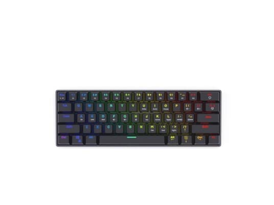 Savio Mechanical Keyboard Blackout Brown Outemu Black, 60%, Usb, Mekanisk Nøkkelbryter, Qwerty, Rgb Led, Sort